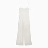 MARGAUX LONNBERG MARGAUX LÖNNBERG WHITE WOOL BLEND LAUREN JUMPSUIT