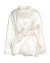 Margaux Lonnberg Woman Jacket Ivory Size 4 Viscose In White