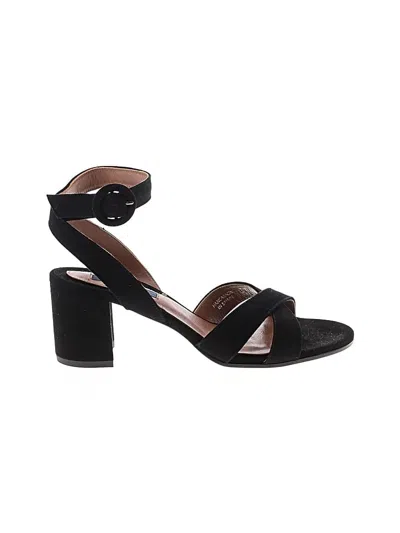 Pre-owned Margaux Sandals In Black