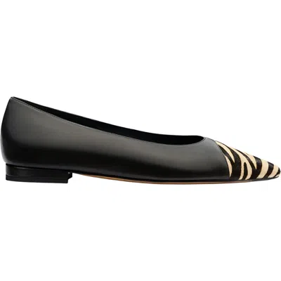 Margaux The Alba Flats In Animal Print