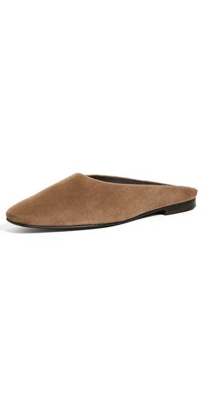 Margaux The Clara Flats Cedar Suede