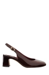 Margaux The Cluny Slingback In Burgundy