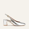 Margaux The Cluny Slingback In Silver