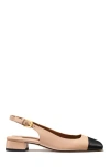 Margaux The Darcy Slingback In Dune And Black