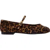 Margaux The Demi Jane Flat In Animal Print