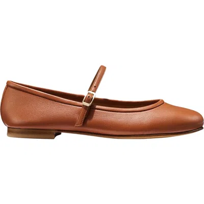 Margaux The Demi Jane Flat In Brown