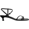 Margaux The Dylan Sandal In Black