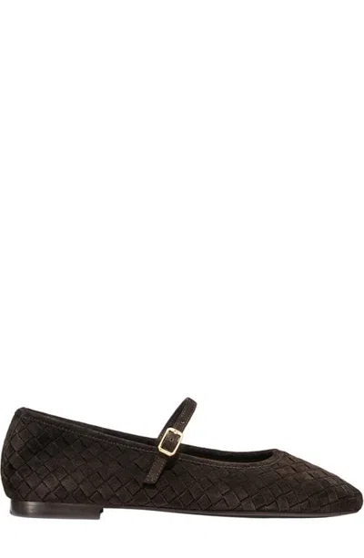 Margaux The Fonteyn Jane Flats In Brown
