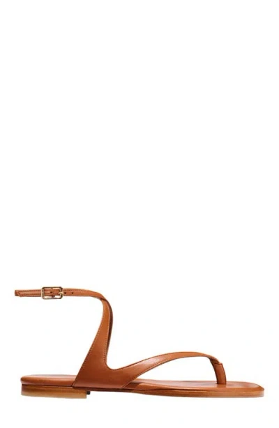 Margaux The Palermo Sandal In Brown