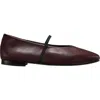Margaux The Phoebe Flats In Burgundy