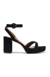 Margaux The Platform Sandal In Black