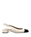 Margaux The Darcy Slingback In White