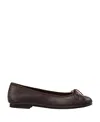 Margaux The Demi Flat In Brown