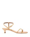 Margaux The Dylan Sandal In Neutral