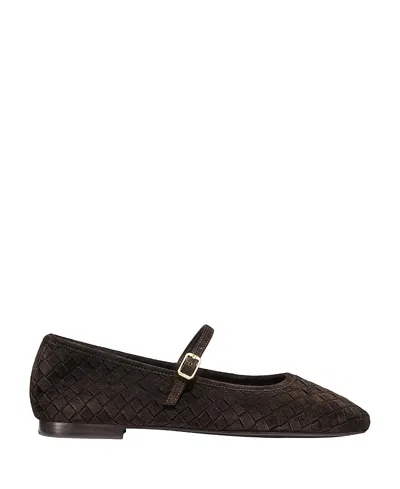 Margaux Women's The Fonteyn Woven Mary Jane Flats In Brown