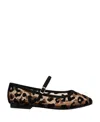 Margaux The Mesh Demi Jane In Animal Print