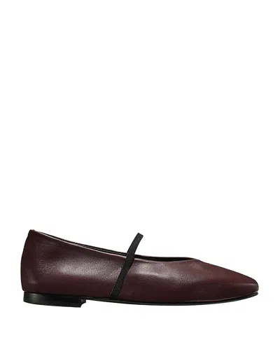Margaux Women's The Phoebe Flats In Burgundy