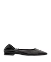 Margaux The Roma Ballet Flat In Black