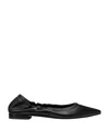 Margaux The Roma Ballet Flat In Black