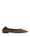 Margaux The Roma Ballet Flat In Multi