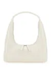 Margesherwood Hobo Leather Shoulder Bag In White