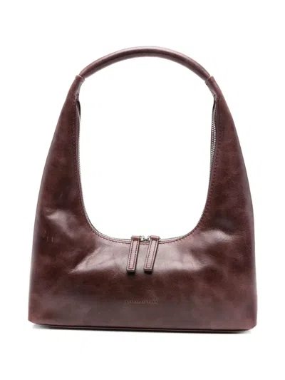 Marge Sherwood Hobo Calf-leather Tote Bag In Red