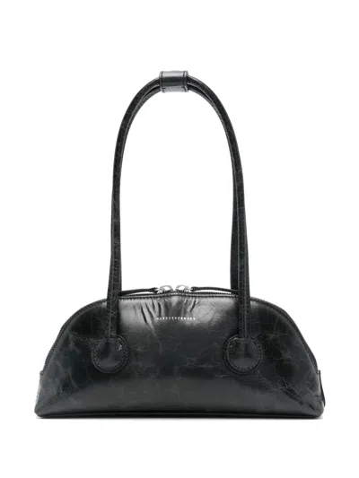 Marge Sherwood Leather Shoulder Bag In Black