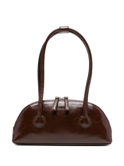 Margesherwood Medium Logo-detail Shoulder Bag In Brown