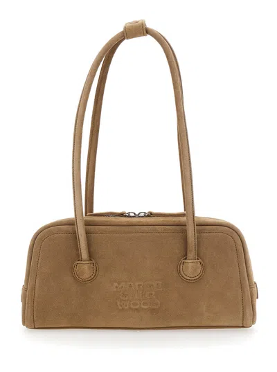 Marge Sherwood Soft Baguette Bag In Sand