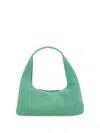Marge Sherwood Suede Shoulder Bag In Green