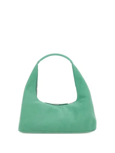Marge Sherwood Suede Shoulder Bag In Green