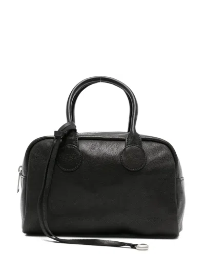 Margesherwood Top-handle Leather Shoulder Bag In Black