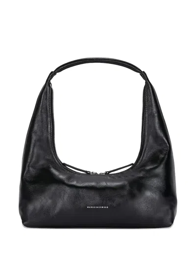 Marge Sherwood Zippered Leather Shoulder Bag