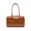 Margesherwood Leather Top-handle Tote Bag In Brown