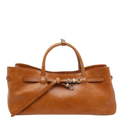 Margesherwood Carabiner-closure Removable-strap Tote Bag In Brown