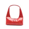 Margesherwood Hobo Calf-leather Tote Bag In Red