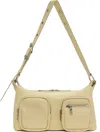 Margesherwood Beige Outpocket Bag In Blond Wood Glossy Pl