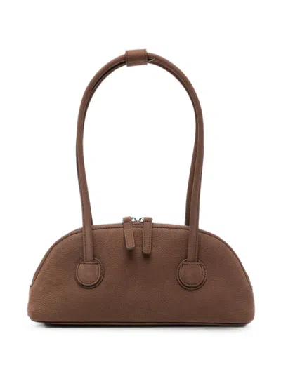 Margesherwood Bessette Leather Shoulder Bag In Brown