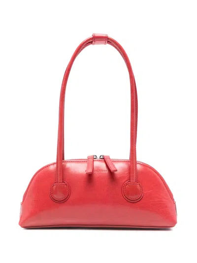 Margesherwood Bessette Leather Shoulder Bag In Red
