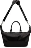 Margesherwood Black Dumpling Bag In Black Washed Nappa