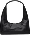 Margesherwood Black Leather Shoulder Bag In Black