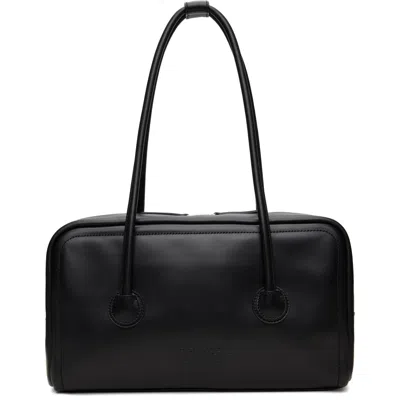 Margesherwood ブラック スモール Soft Boston バッグ In Black Plain
