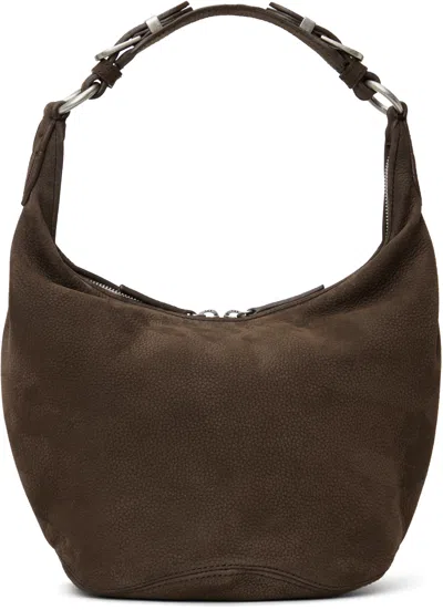 Margesherwood Brown Pumpkin Bag In Hush Nubuck