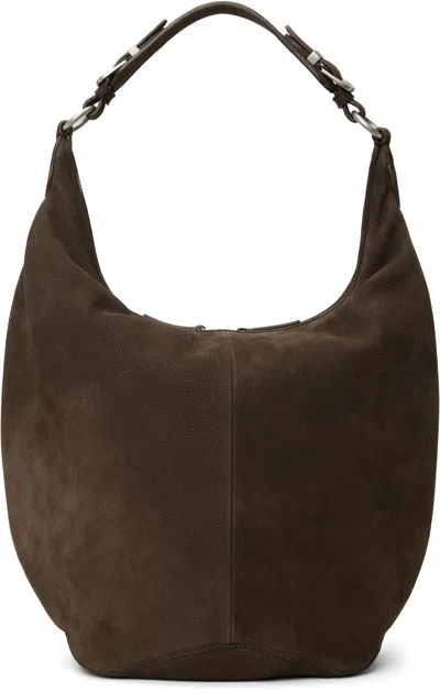 Margesherwood Brown Pumpkin Large Bag In Hush Nubuck