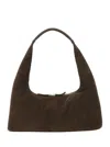 Margesherwood Btown Shoulder Bag With Logo Lettering On The Front And Fixed Shoulder Strap In Leather Woman In Black
