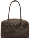 Margesherwood Brown Soft Boston Bag In Brown