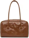 Margesherwood Brown Soft Boston Bag In Brown