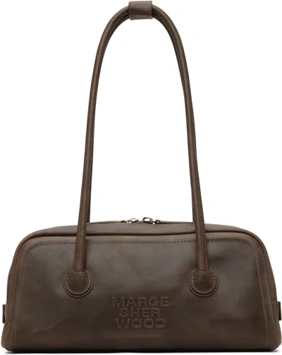 Margesherwood Brown Soft Boston Ew Bag