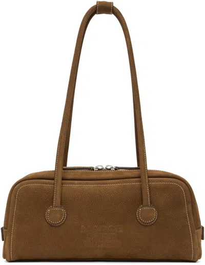 Margesherwood Brown Soft Boston Ew Bag