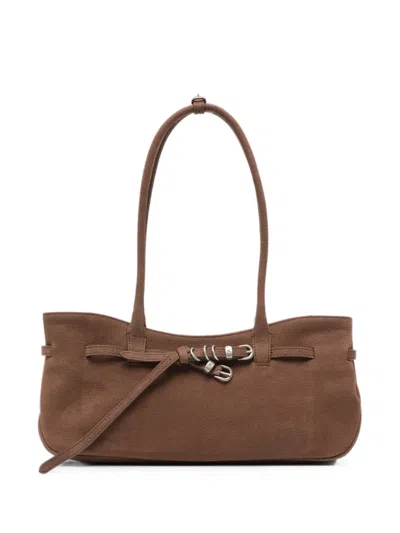 Margesherwood Buckle-detail Shoulder Bag In Brown